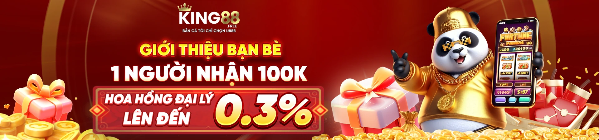 Giới thiệu bạn bè 1 người nhận 100 hoa hồng đại lý lên đến 0.3%